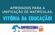 Sinproesemma comemora mais uma vitória conquistada na educação