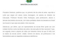 Recomendação do MEC é esdrúxula e representa mais um retrocesso para a educação