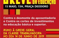 Greve Nacional da Educação rumo à greve geral da classe trabalhadora