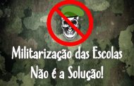 Reflexões sobre Militarização das Escolas