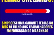 Sinproesemma faz o debate para a retomada das aulas e garante férias para o mês de julho