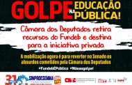 Sinproesemma mobiliza toda a categoria para lutar contra o golpe que privatiza a educação pública