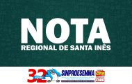 Nota Sinproesemma Regional de Santa Inês - Volta às aulas