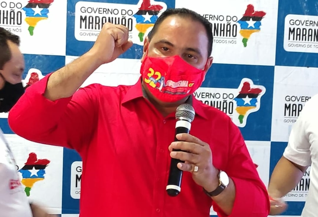 Presidente do Sinproesemma, Raimundo Oliveira.