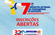 Sinproesemma abre inscrição para o 7º Encontro Estadual de Funcionários da Educação