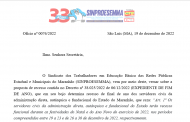 Sinproesemma sugere a Seduc data de recesso da rede pública estadual de educação