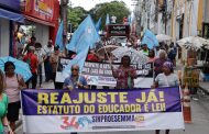 Sinproesemma se mantém nas ruas para cobrar direitos negados pelo Governo do Estado
