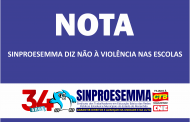 Sinproesemma diz não à violência nas escolas
