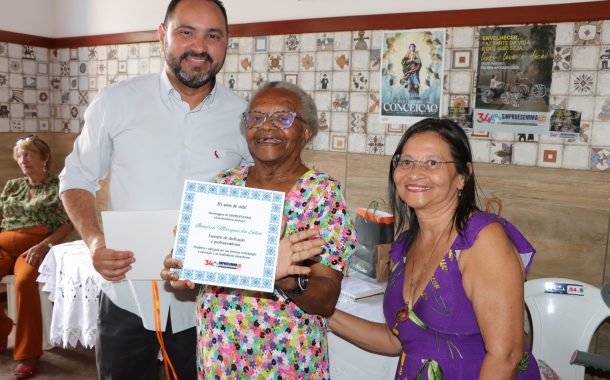 Homenagem Sinproesemma Isméria Marques